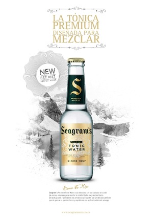 Tónica premium Seagram's