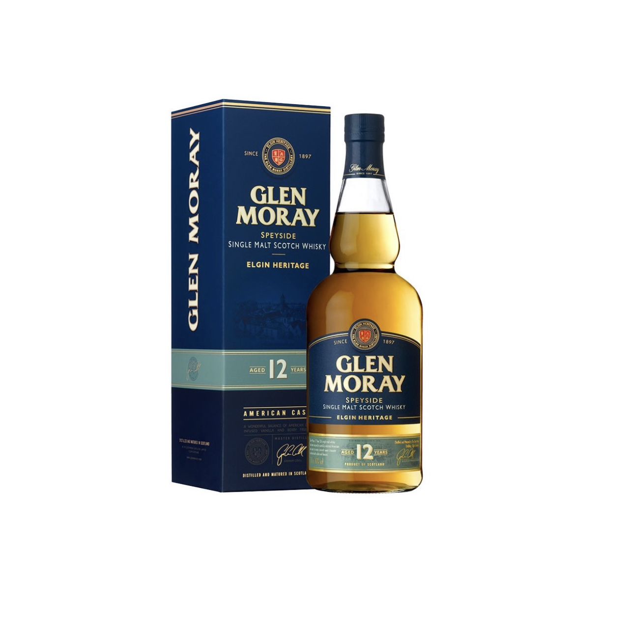 Whisky Glen Moray 12 años