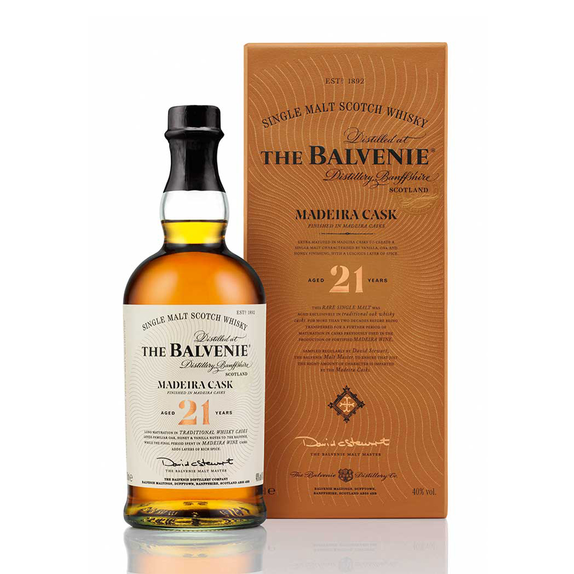 WHISKY THE BALVENIE 21 AÑOS