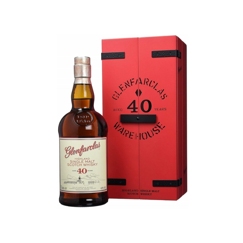 Whisky Glenfarclas 40 años Warehouse Whisky Glenfarclas 40 años Warehouse