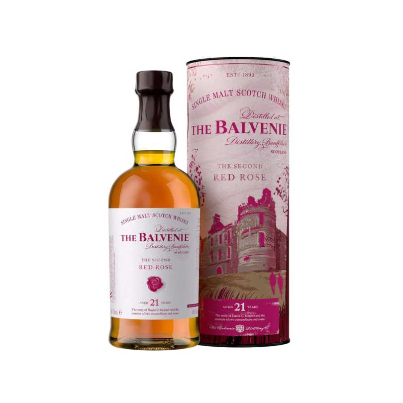 Whisky the Balvenie 21 años Red Rose Whisky the Balvenie 21 años Red Rose