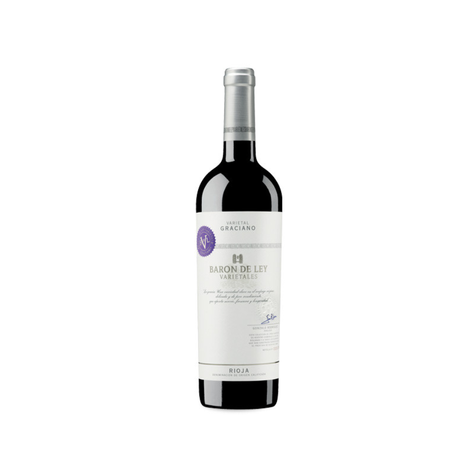 Vino Tinto Baron de ley Varietal Graciano Vino Tinto Baron de ley Varietal Graciano