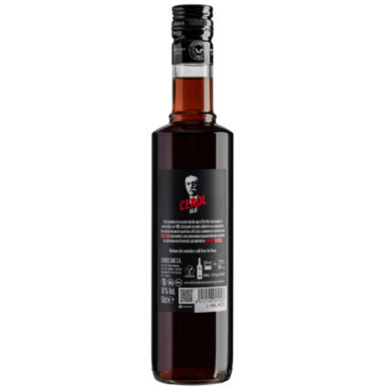 Aperitivo Licor Cafe Cerol Especial Etiqueta Roja