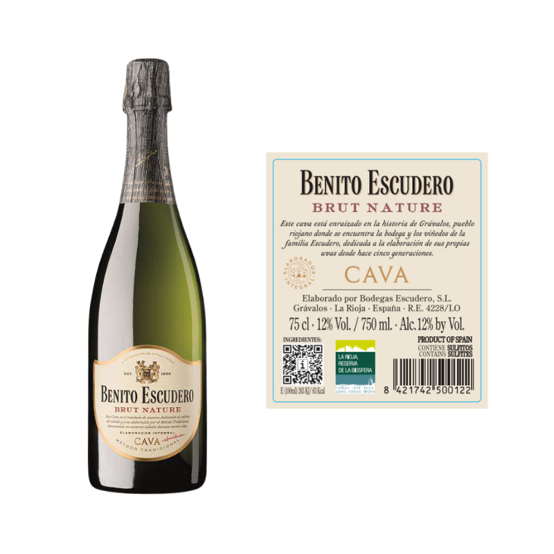 Cava Benito escudero-brut nature