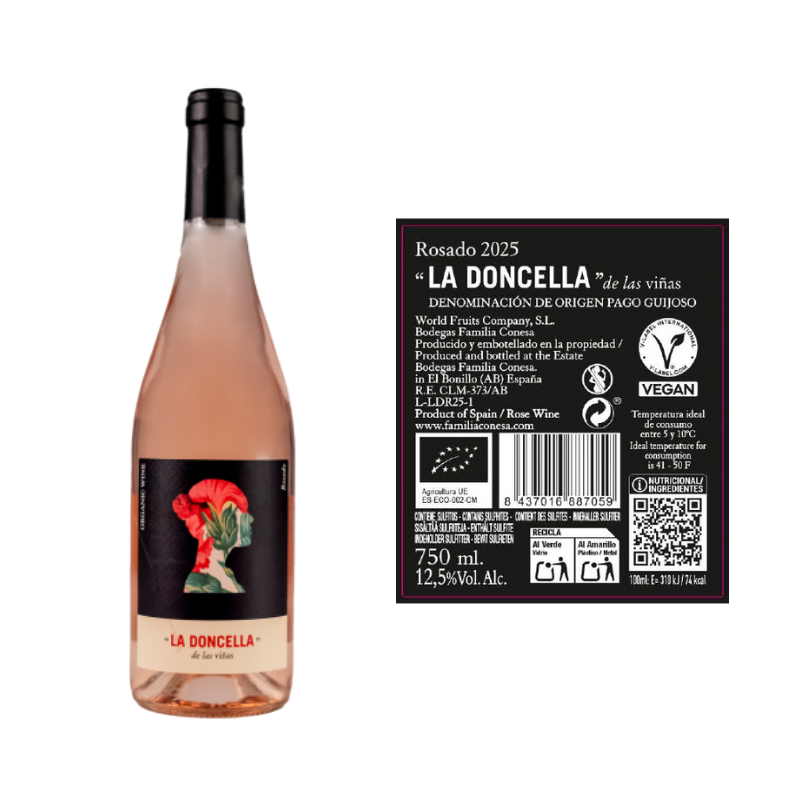 La doncella-rosado-pago guijoso