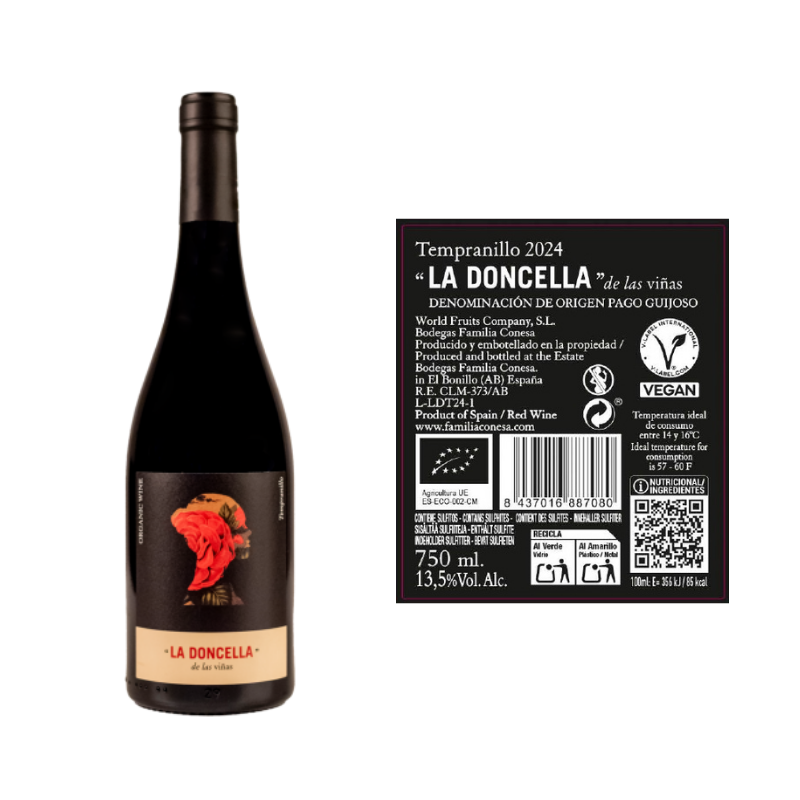 La doncella-tempranillo-tinto-pago guijoso La doncella-tempranillo-tinto-pago guijoso