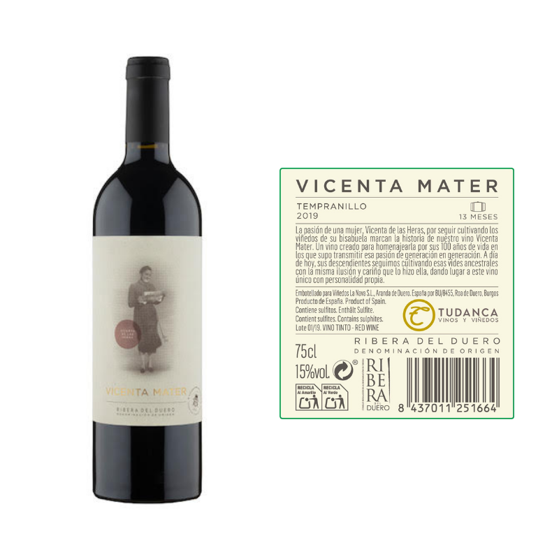 vicenta mater-tinto-tempranillo-ribera del duero vicenta mater-tinto-tempranillo-ribera del duero
